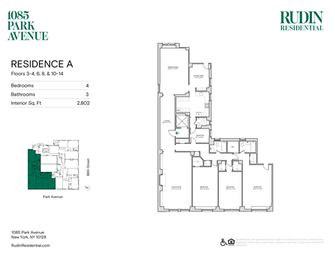 Floor plan for 4 beds, 3 baths, 2730 sqft